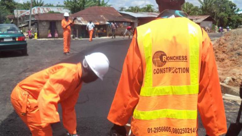 ROAD CONSTRUCTION ISOKO, DELTA STATE